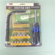 34pcs Bits Drive Set Ratcheting Drive Handle